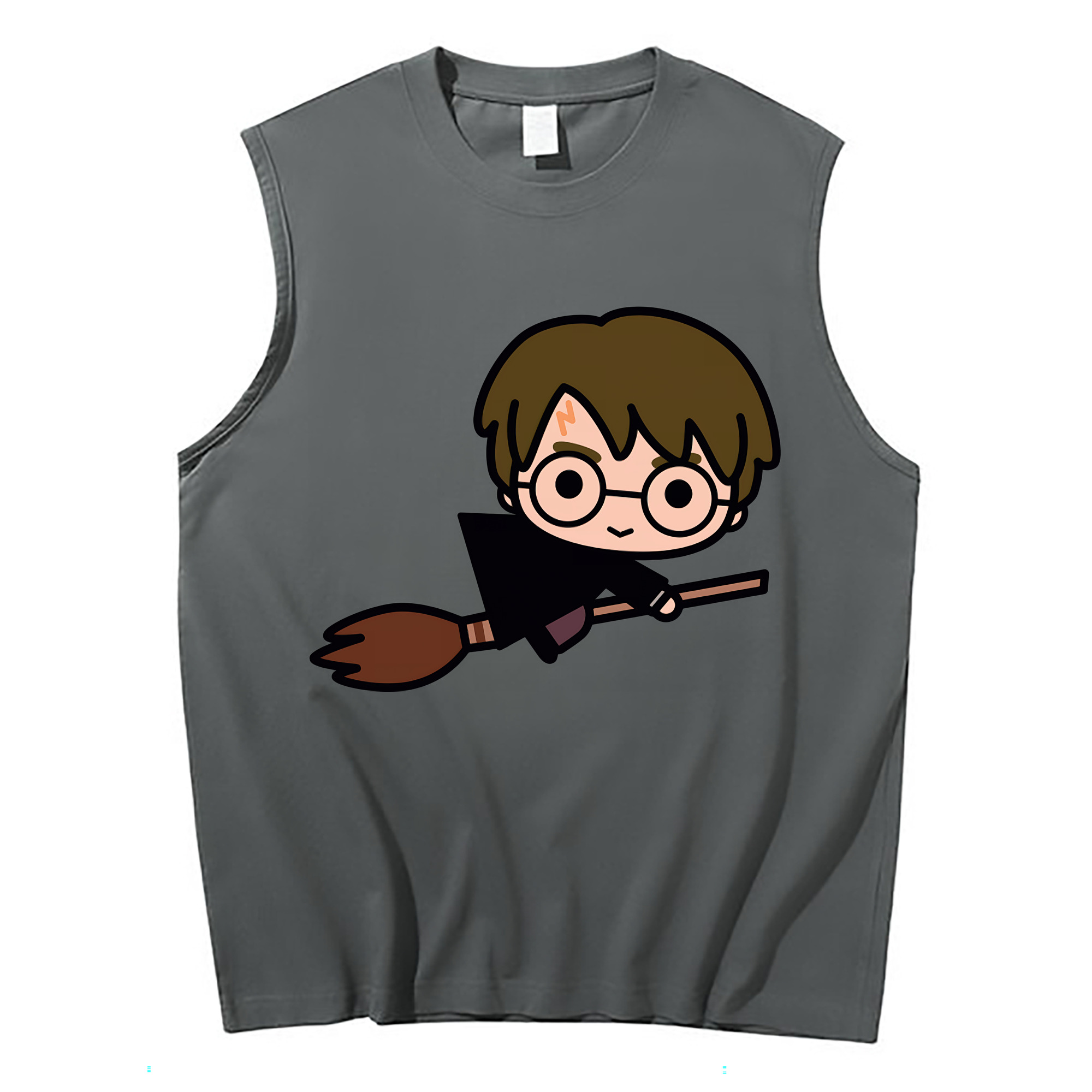 （画像用） Harry Potter ハリー・ポッターシリーズ コットン100％タンクトップ（フロントプリント）